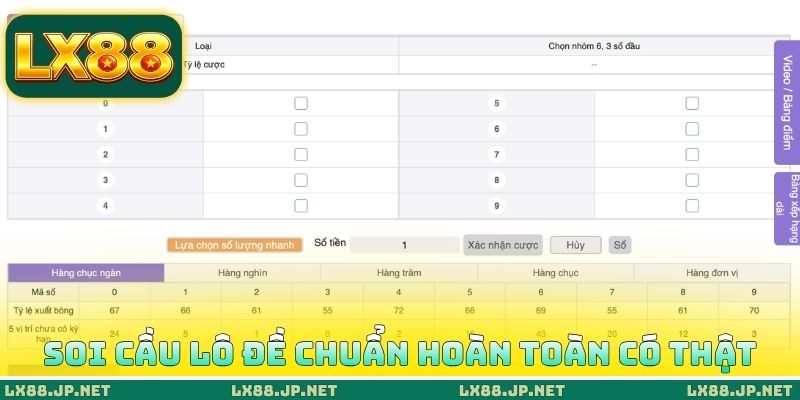 Soi cầu lô đề chuẩn hoàn toàn có thật
