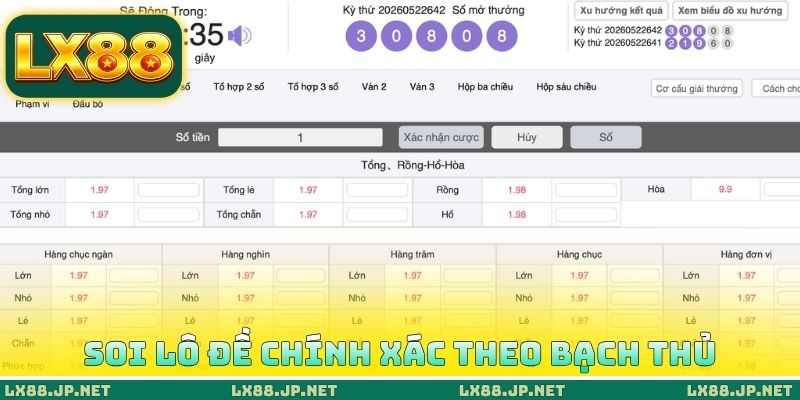 Soi lô đề chính xác theo bạch thủ
