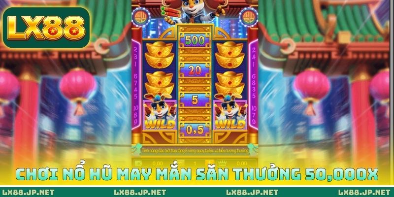 Chơi nổ hũ thỏ may mắn săn thưởng 50,000x