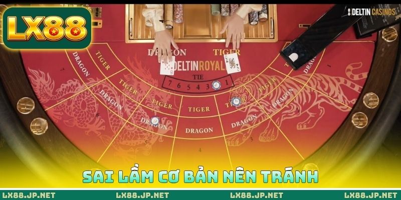 Sai lầm cơ bản nên tránh